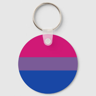 Porte-clés Porte - clé de drapeau de bisexualité