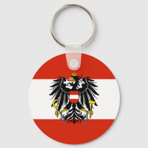 Porte-clés Porte - clé de drapeau de l'Autriche