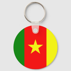 Porte-clés Porte - clé de drapeau du Cameroun