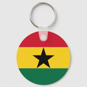 Porte-clés Porte - clé de drapeau du Ghana