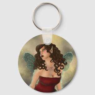 Porte-clés Porte - clé de Fae de protection de lis