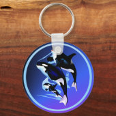 Porte-clés Porte - clé de famille Orca (Recto)