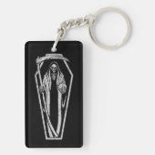 Porte-clés Porte - clé de faucheuse Grim (Dos)
