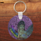 Porte-clés porte - clé de fée de libellules (Recto)