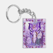 Porte-clés Porte - clé de fée violet Sun (Devant gauche)