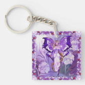 Porte-clés Porte - clé de fée violet Sun (Devant)