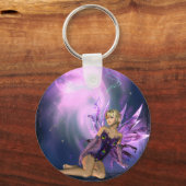 Porte-clés Porte - clé de fée violette (Recto)