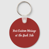 Porte-clés Porte - clé de femme chef (Verso)