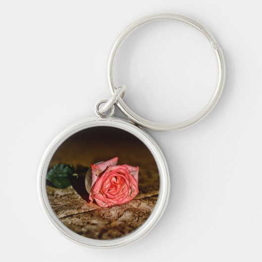Porte-clés porte - clé de fermeture rose (Devant)