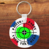 Porte-clés Porte - clé de fête d'anniversaire (Recto)