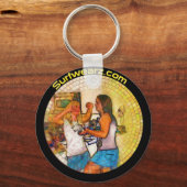 Porte-clés Porte - clé de fêtes (Recto)