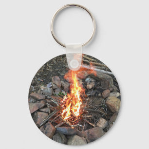 Porte-clés Porte - clé de feu de camp
