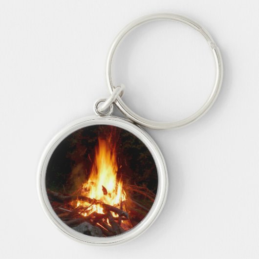 Porte-clés Porte - clé de feu de camp (Devant)