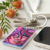 Porte-clés Porte - clé de fille de démon de graffiti (Devant droit)