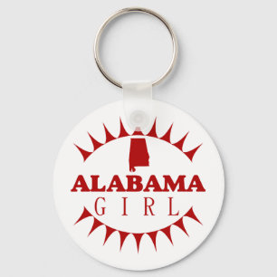 Porte-clés Porte - clé de fille de l'Alabama
