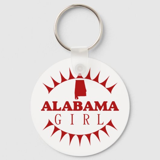 Porte-clés Porte - clé de fille de l'Alabama (Recto)