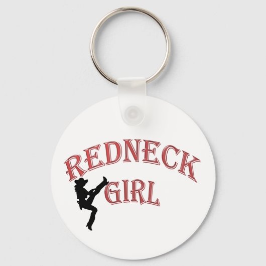 Porte-clés Porte - clé de fille Redneck (Recto)