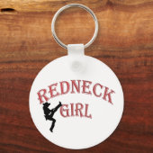 Porte-clés Porte - clé de fille Redneck (Recto)