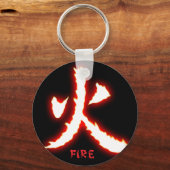 Porte-clés Porte - clé de Fire Kanji (Recto)