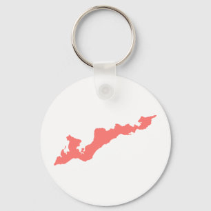 Porte-clés Porte - clé de Fishers Island - Rose