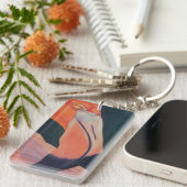 Porte-clés Porte - clé de Flamant rose (Devant droit)