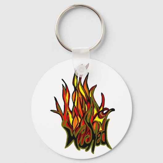 Porte-clés porte - clé de flamme (Recto)