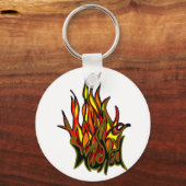 Porte-clés porte - clé de flamme (Recto)