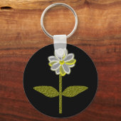 Porte-clés Porte - clé de fleur marguerite (Recto)