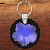 Porte-clés Porte - clé de fleurs bleu Nasturtium (Recto)