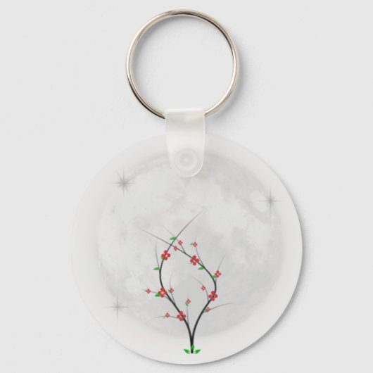 Porte-clés Porte - clé de fleurs de lune (Recto)