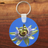 Porte-clés Porte - clé de fleurs de passion (Recto)