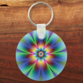 Porte-clés Porte - clé de fleurs d'illusion (Recto)