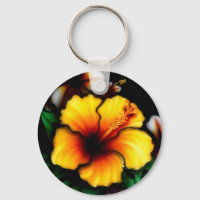 Porte - clé de fleurs Hibiscus