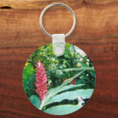 Porte-clés Porte - clé de fleurs jamaïcaines (Recto)