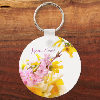 Porte-clés Porte - clé de fleurs printanières
