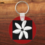 Porte-clés Porte - clé de fleurs Tiare (Recto)