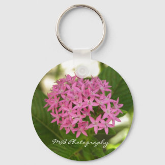 Porte-clés Porte - clé de fleurs violettes