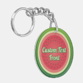 Porte-clés Porte - clé de fond de pastèque (Devant gauche)