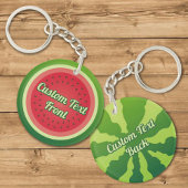Porte-clés Porte - clé de fond de pastèque