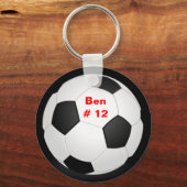 Porte-clés Porte - clé de football (Recto)