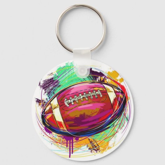 Porte-clés Porte - clé de football (Recto)