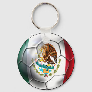 Porte-clés Porte - clé de football mexicain pour les fans mex