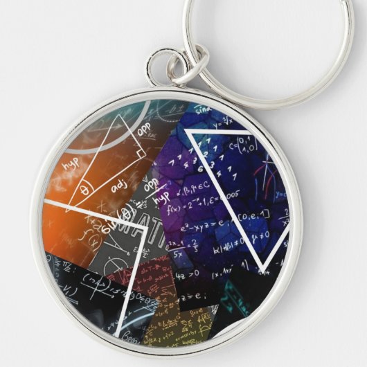 Porte-clés Porte - clé de formule mathématique (Devant)