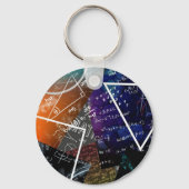 Porte-clés Porte - clé de formule mathématique (Verso)