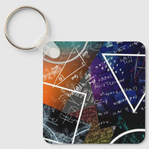 Porte-clés Porte - clé de formule mathématique