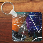 Porte-clés Porte - clé de formule mathématique (Recto)