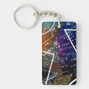 Porte-clés Porte - clé de formule mathématique