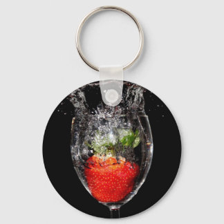 Porte-clés Porte - clé de fraise
