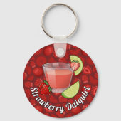 Porte-clés Porte - clé de fraise Daiquiri (Recto)