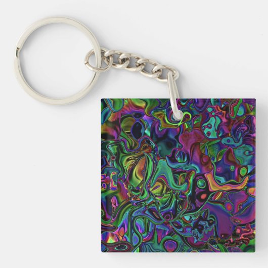 Porte-clés Porte - clé de fusion cérébrale (Devant)